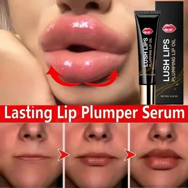 Huile repulpante pour les lèvres, volumisante instantanément, augmente l'élasticité des lèvres, hydrate longue durée, brillant, maquillage de beauté Sexy