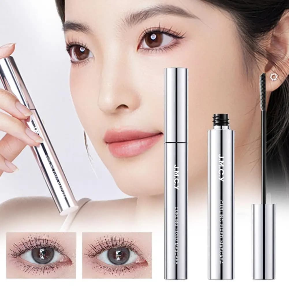 Mascara à cils recourbé 3D, Mascara à brosse fine, Mascara à tube imperméable, Lifting des cils, longue durée, sans grattage, défini