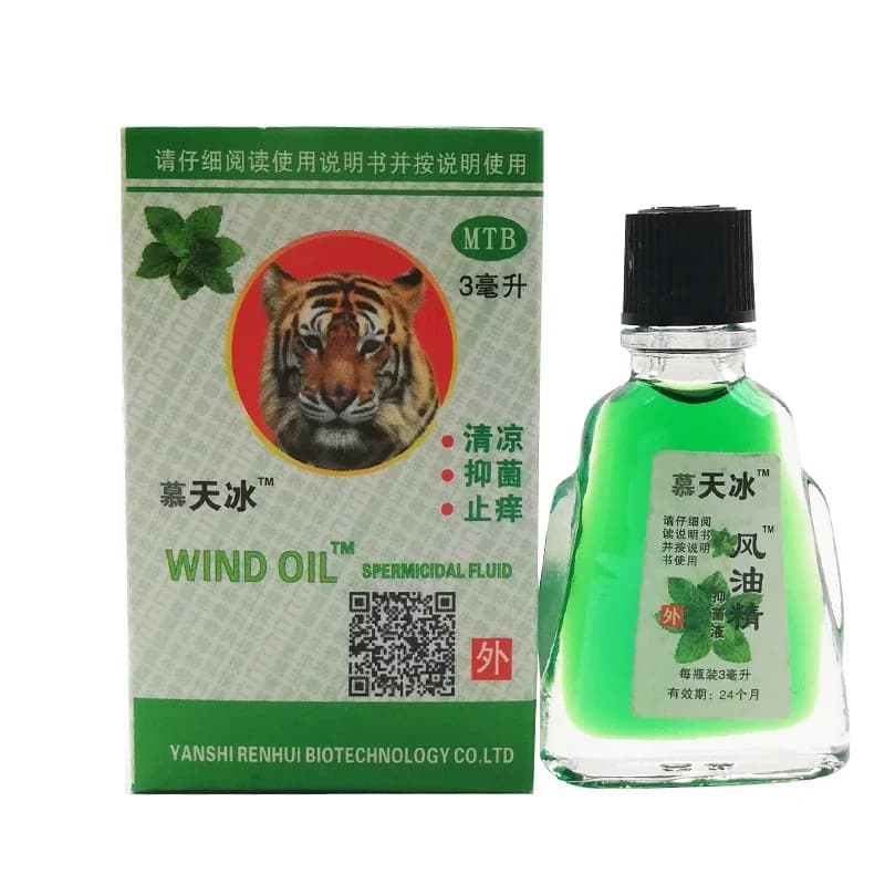 Baume du tigre, répulsif contre les moustiques, Fengyoujing, huile d'insecte fraîche, rafraîchissant, traitement des maux de tête, 6 pièces