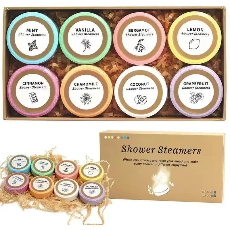 Diffuseurs de vapeur pour douche, cadeaux d'aromathérapie pour elle, avec huile essentielle pour SPA à domicile, soins personnels et relaxation, Saint-Valentin, anniversaire