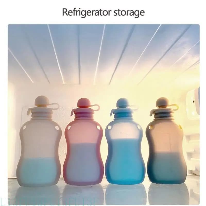 U13F 150 Refipillable Baby Storage Silicone Milk Congee Sochet à l'épreuve