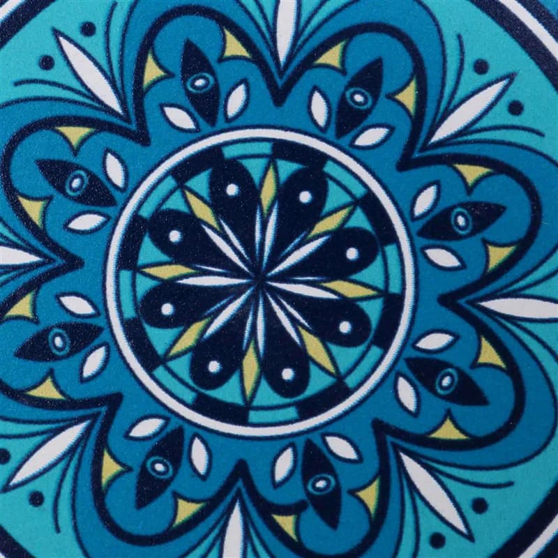 RALCA-dessous de verre pour boissons, lot de 32 sous-verres en pierre absorbant pour table en bois, sous-verres Mandala avec bas