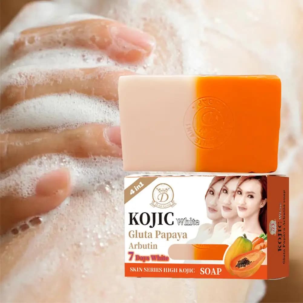 Savon à l'huile essentielle de papaye et d'acide kojique 160g