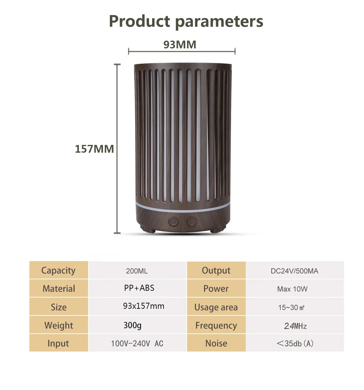 Tuya – humidificateur WiFi intelligent