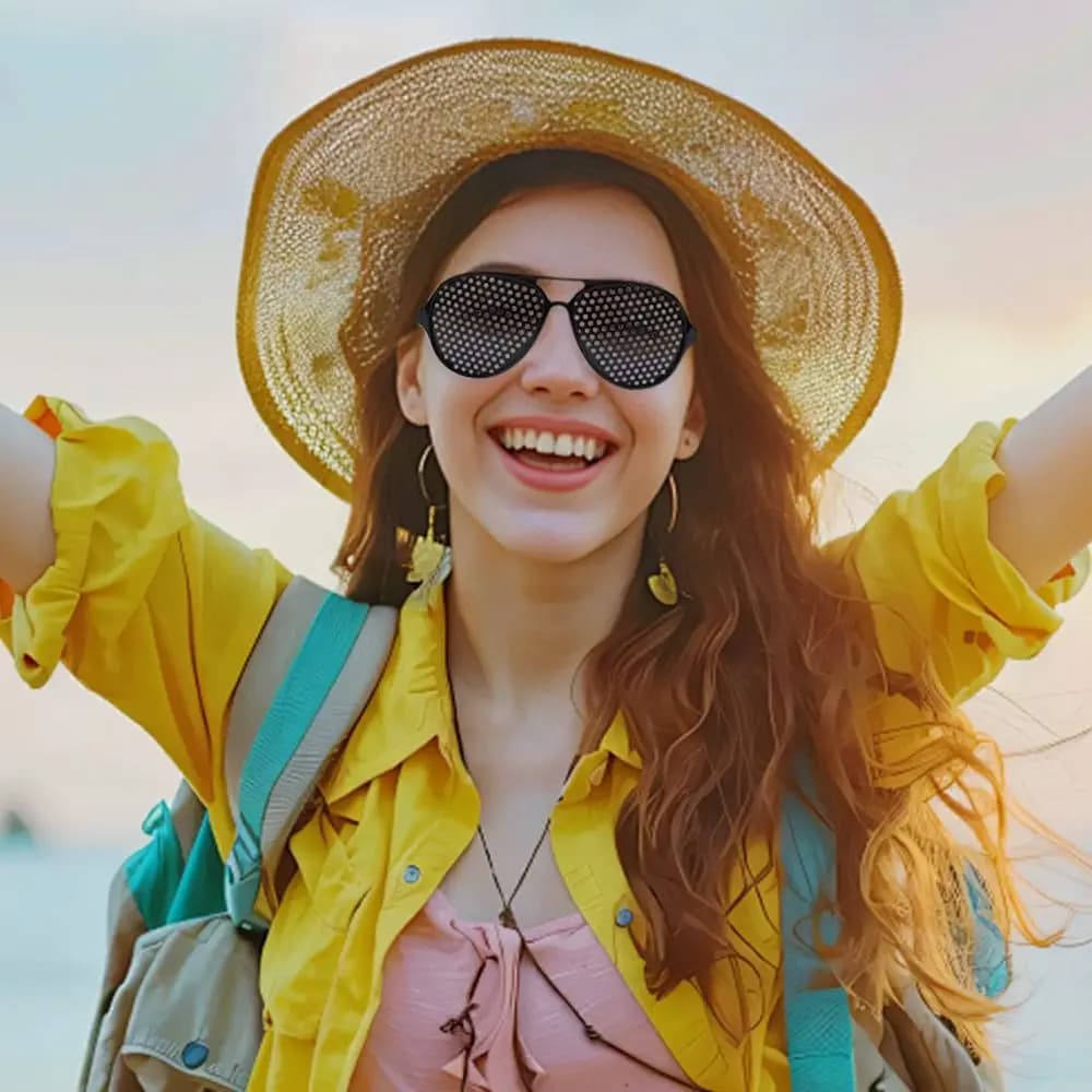 Soins de la Vision lunettes d'exercice dispositif Anti-Fatigue améliorer la vue lunettes légères unisexe Vision améliorer les lunettes en plein air