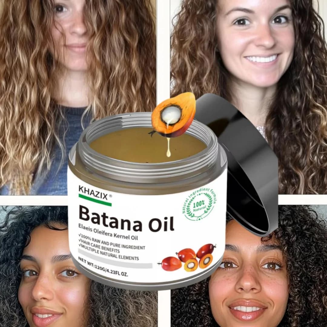 Masque capillaire à l'huile de Batana, contenant de la glycérine et de l'huile de palme, essence naturelle de soin capillaire de Batana, masque capillaire hydratant en profondeur, Ba pur