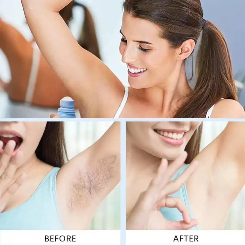 Essence apaisante en roll-on pour l'épilation, hydratante, apaisante, douce et rafraîchissante, répare et lisse la peau