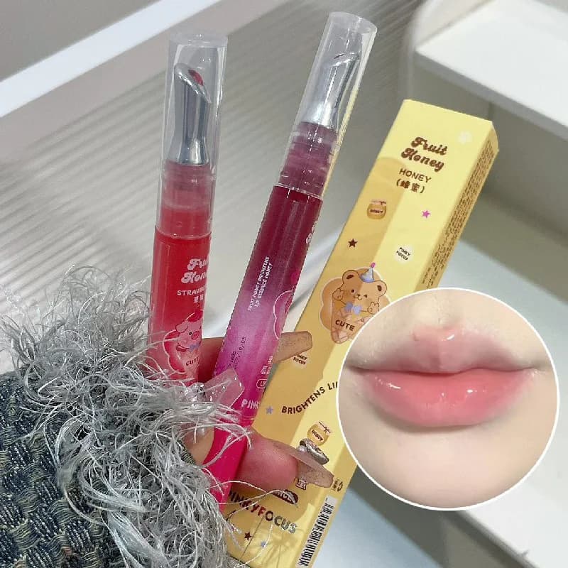 Lip Essence Miel Hydratant Anti-séchage et cachant les lignes des lèvres Dudu Lip Lip Oil