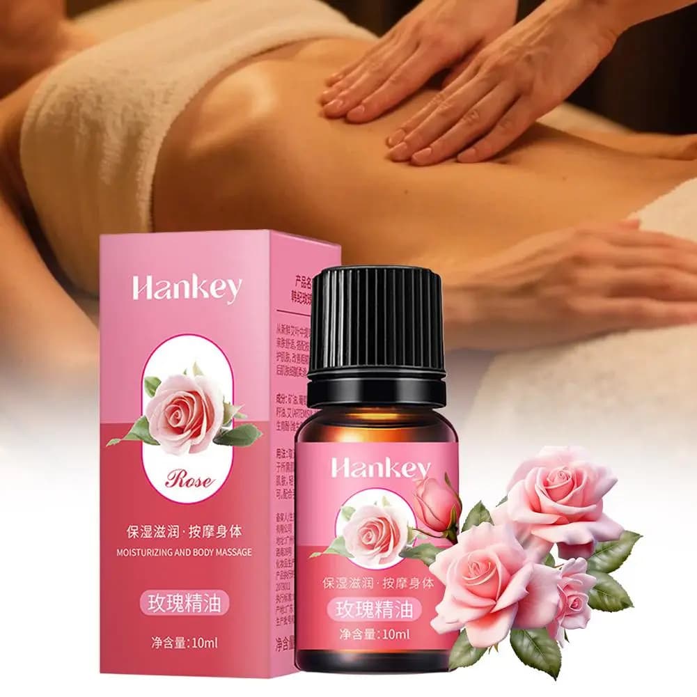 Huile de Massage à l'extrait naturel de plante, hydratante pour le corps, lissage de la peau, soulagement doux du Stress, douleurs musculaires, aide au sommeil, favorise la relaxation