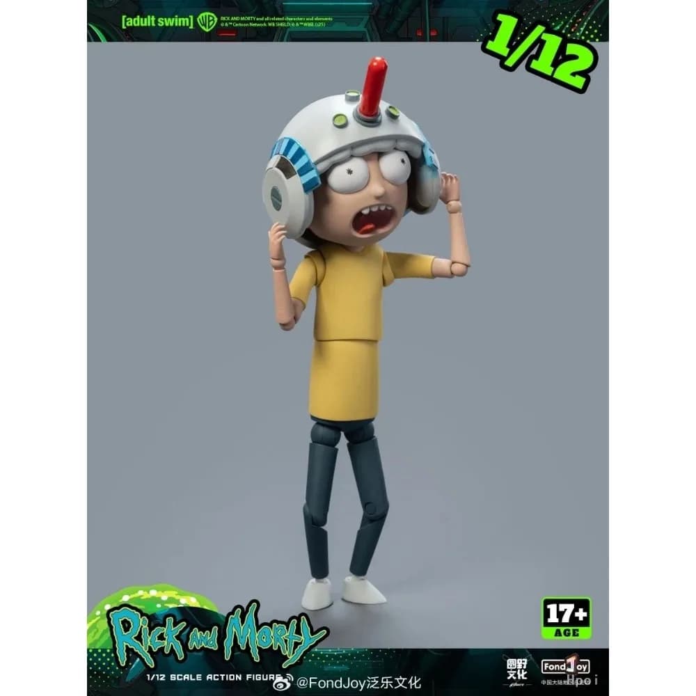 Figurine articulée Rick et Morty Saison 3 de Fondjoy, 30 points d'articulation, poupée mobile, modèle officiel de collection