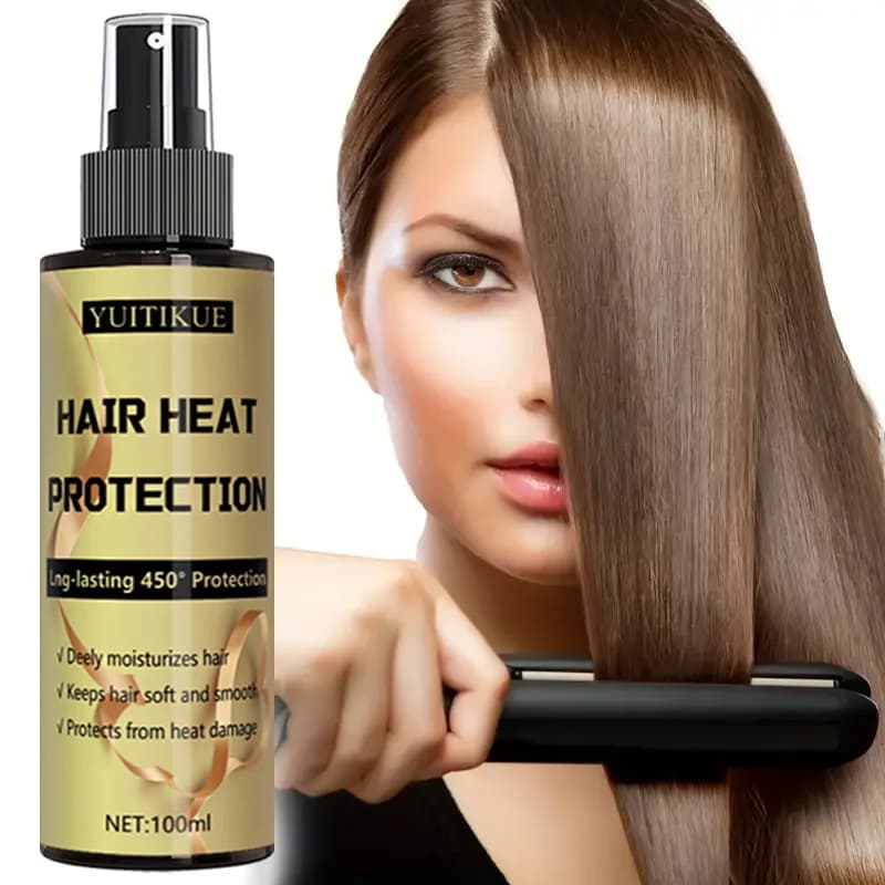 Spray de protection contre la chaleur des cheveux