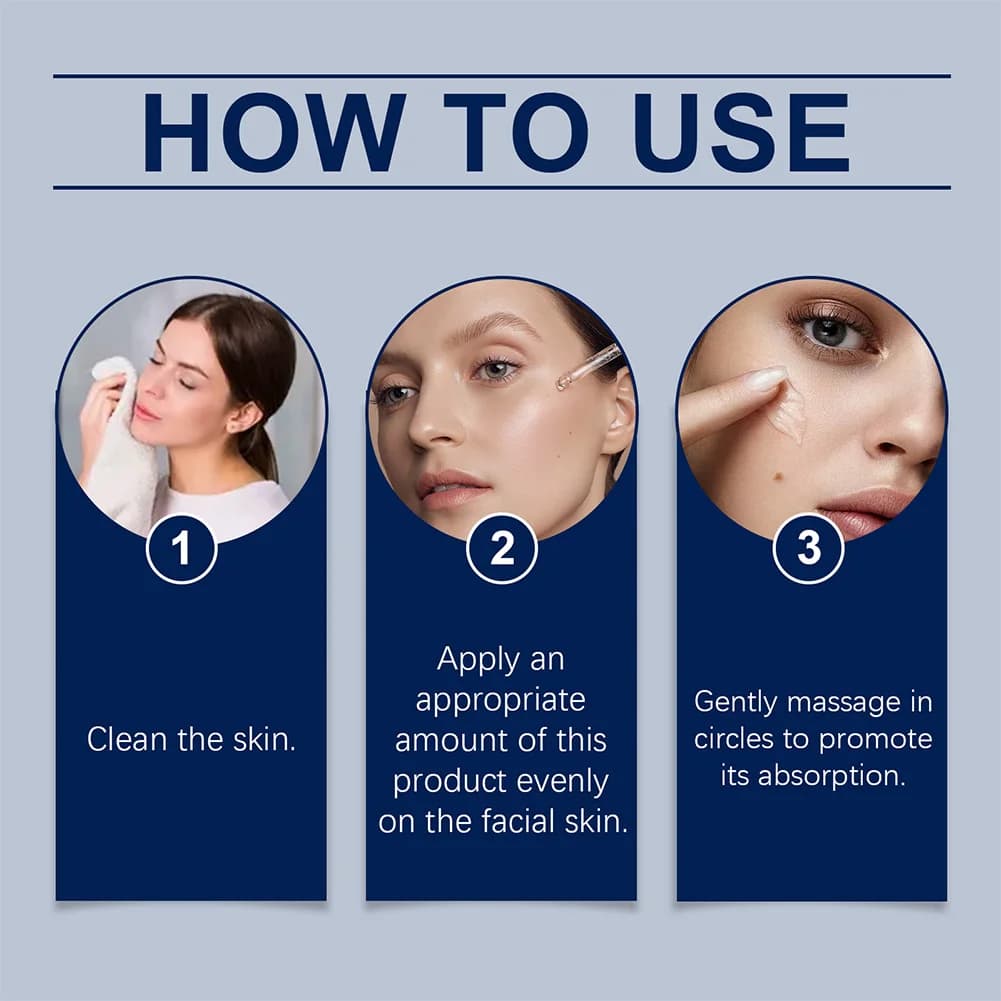 Sérum pour le visage Solution liquide Sérum visage raffermissant anti-âge pour tous les types de peau