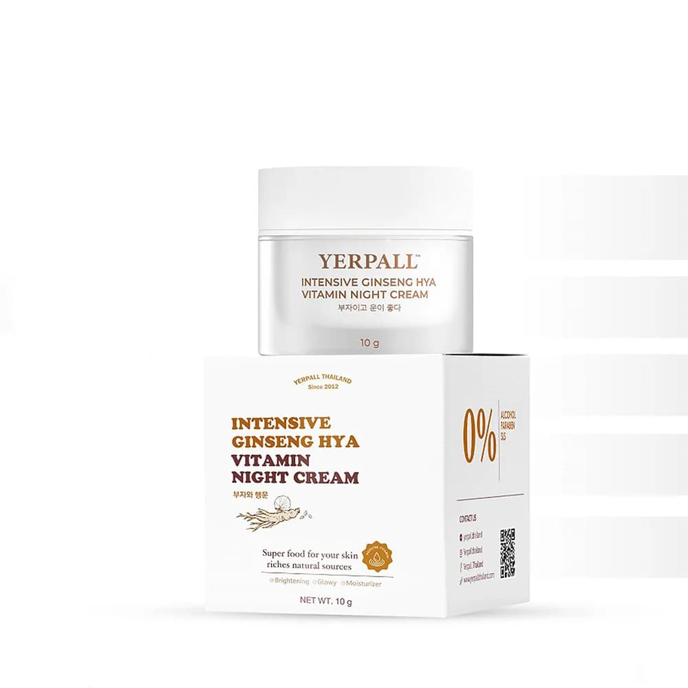 Crème de Fortification Vitaminée au Ginseng, Tendances TikTok, Anti-âge, Anti-rides, Sérum Liftant, Raffermissant et Éclaircissant