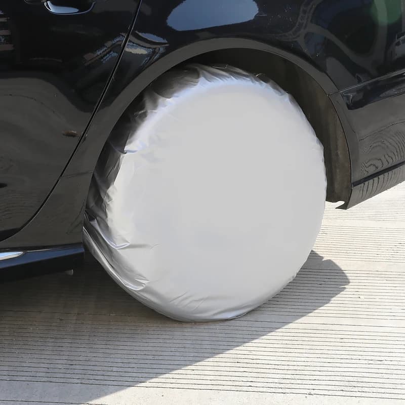 Housses de pneus de voiture – Ensemble de protection solaire anti-vieillissement et anti-urine pour chiens, pour SUV et VR – Accessoires automobiles de remplacement