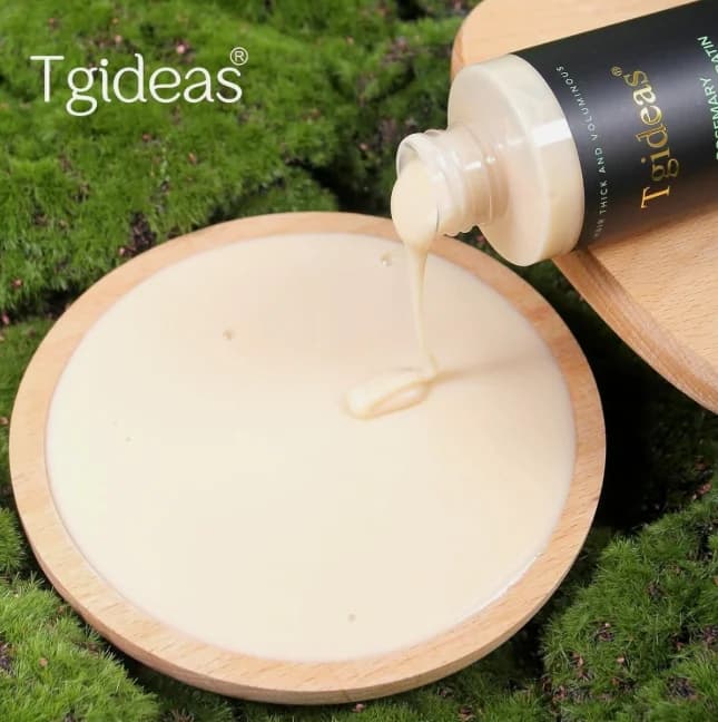 Shampooing bio à la rosemary Tgideas, kératine hydrolysée, nourrit le cuir chevelu, réduit la chute des cheveux, shampooing unisexe pour cheveux secs et fragiles
