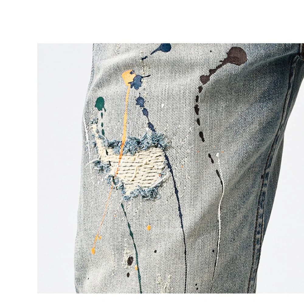 Jean droit Slim pour hommes