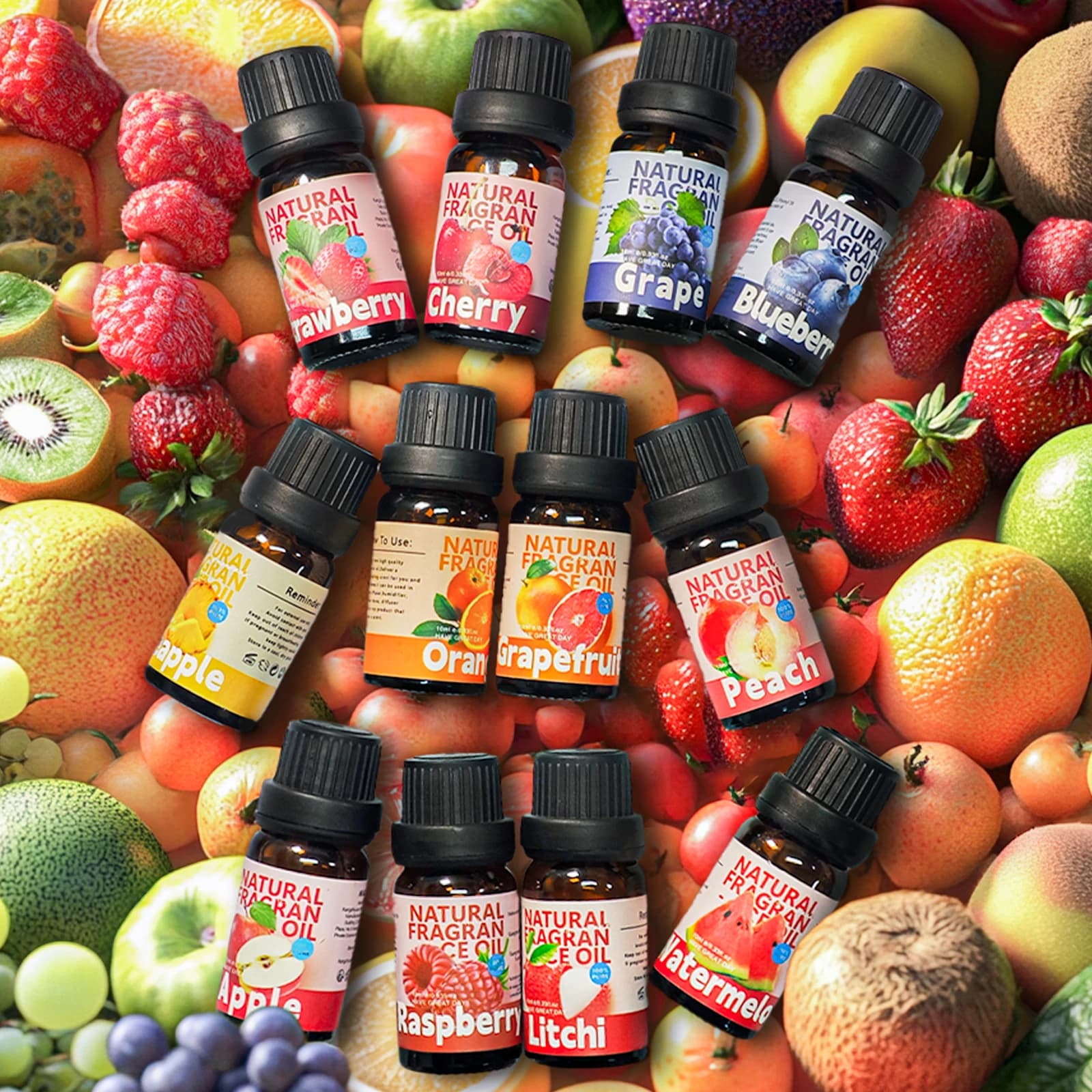 Huiles essentielles de pêche 10 ml