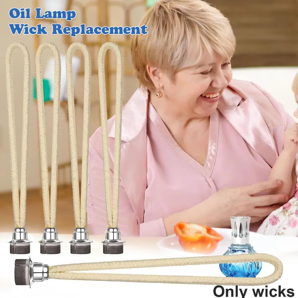 Mèche de remplacement pour lampe à huile
