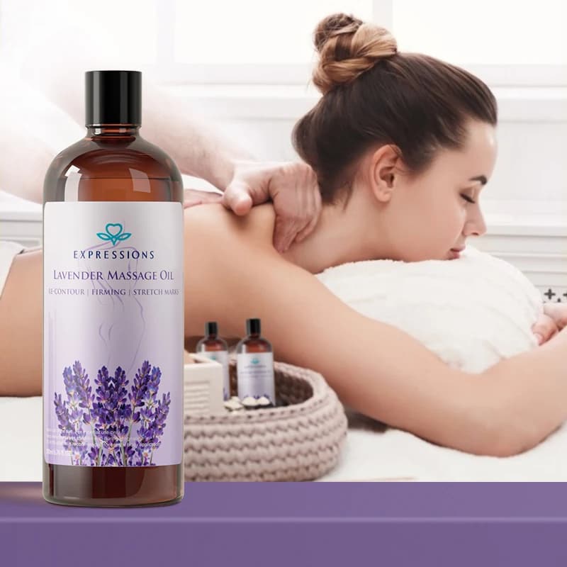 EXPRESSIONS Huile de MASSAGE LAVENDER