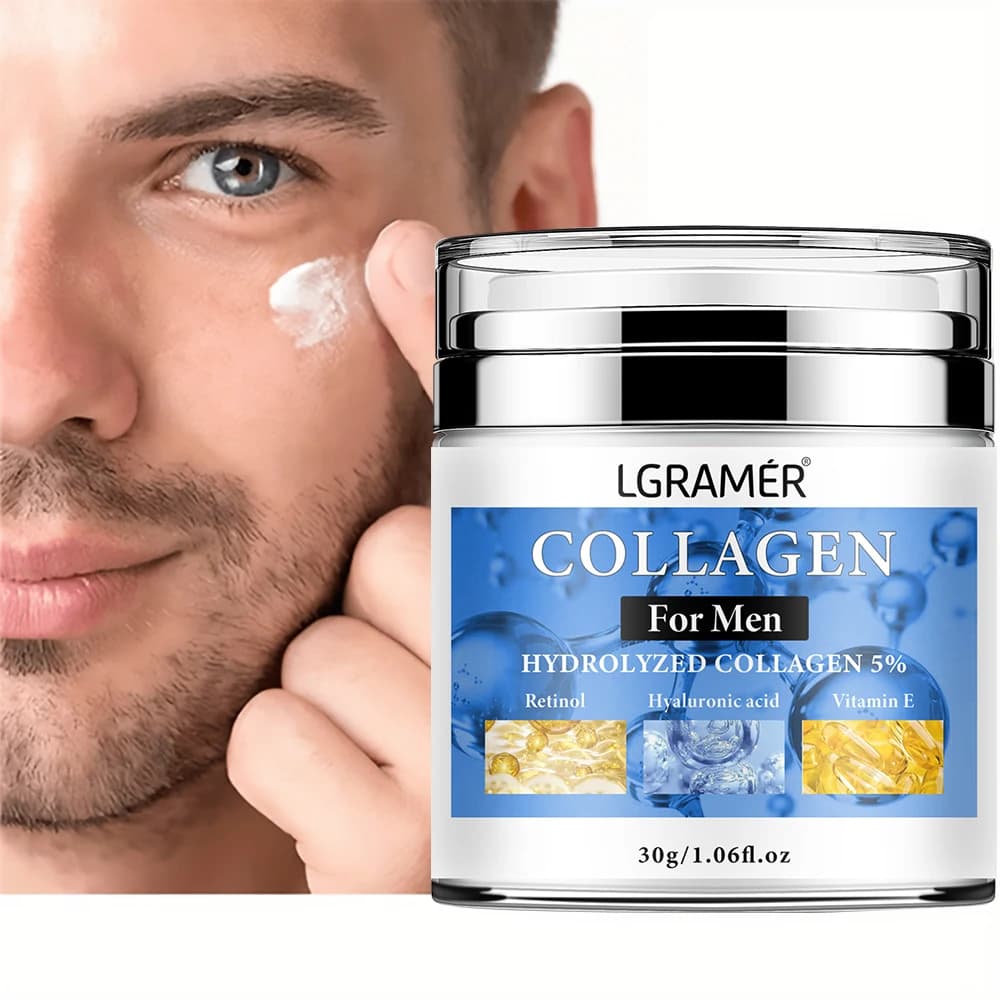 Crème anti-rides pour homme, raffermissante, hydratante, pour le visage et le cou, rétinol, traitement anti-âge