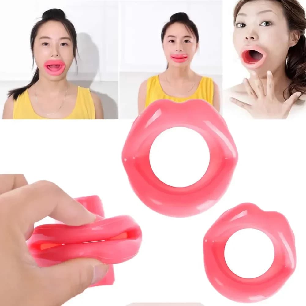 Exercice mince lèvres Massage Silicone Anti-âge visage minceur Anti Cellulite femmes lèvres formateur outils de Lifting du visage