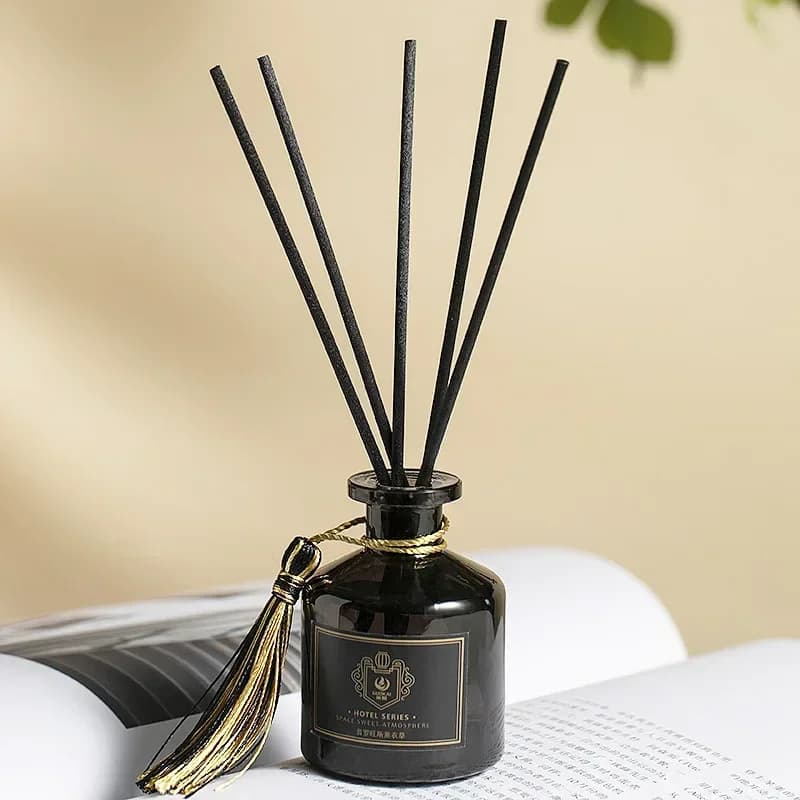 Diffuseur de bâtons de fibres, tige volatile d'aromathérapie pour diffuseur de parfum domestique, décoration de la maison, 10/50 pièces