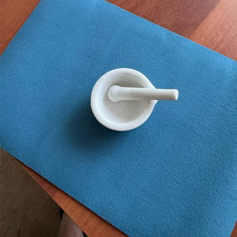 Mini moulins de 6ml avec bols à mortier de pilon, ensemble de bols de broyage de mélange de mortier et de mortier en porcelaine véritable