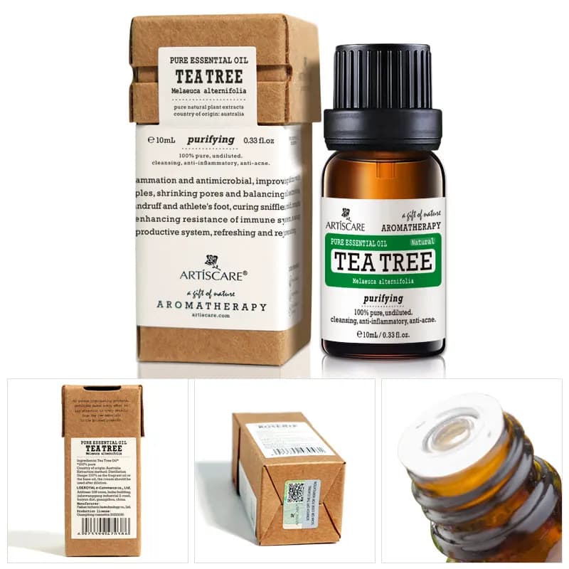 ARTISCARE huile essentielle d'arbre à thé pur 10mL points noirs