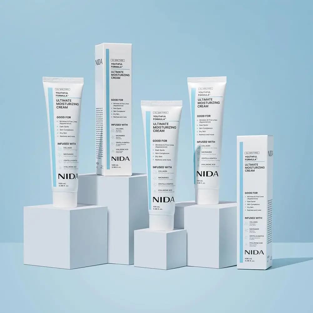 NIDA crème hydratante multi-action crème pour le visage rajeunissante répare les dommages crème ultime pour tous les Types de peau soins de la peau coréens