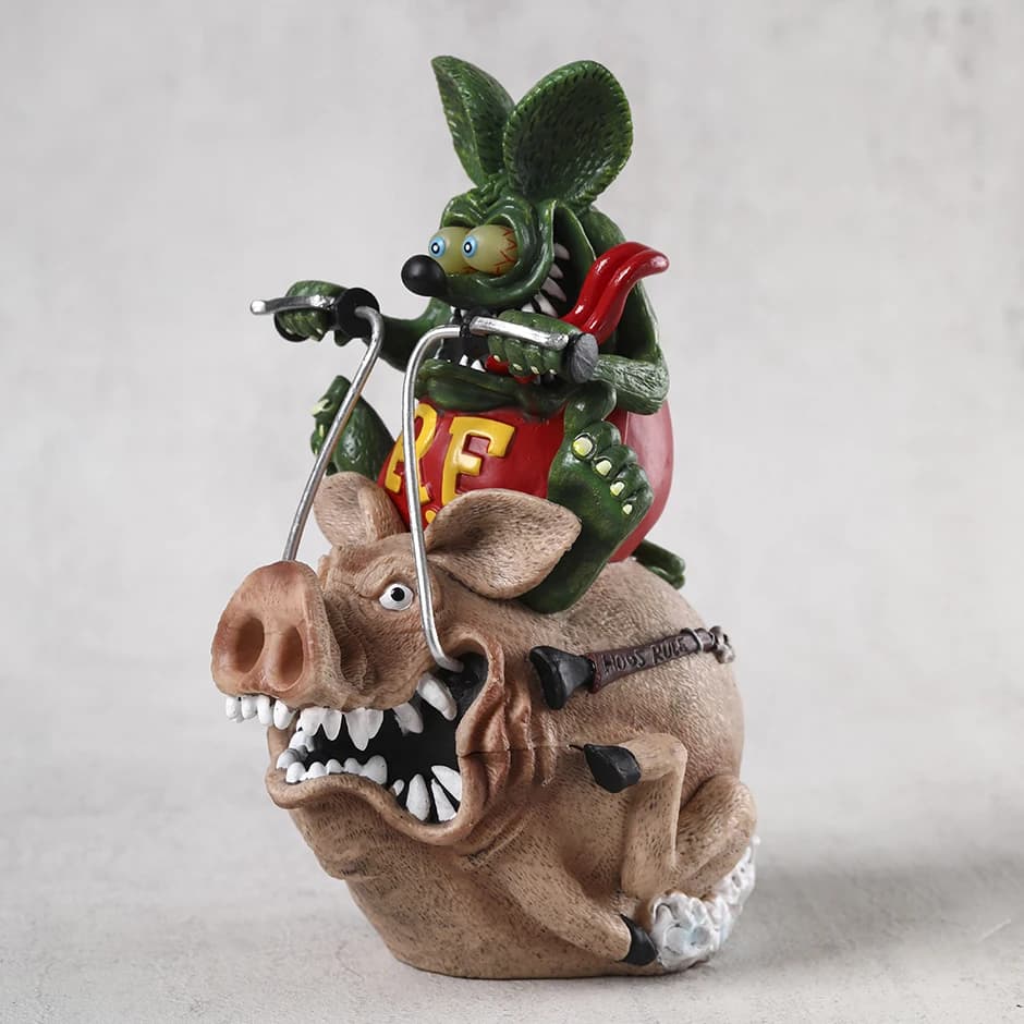 Crazy Mouse Rat Fink PVC Figure Collection modèle jouet poupée Brinquedos