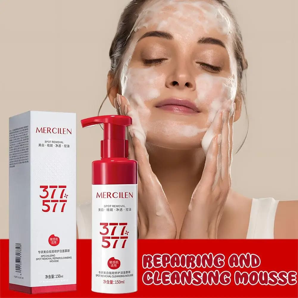 Mousse Nettoyante Douce aux Extraits Végétaux