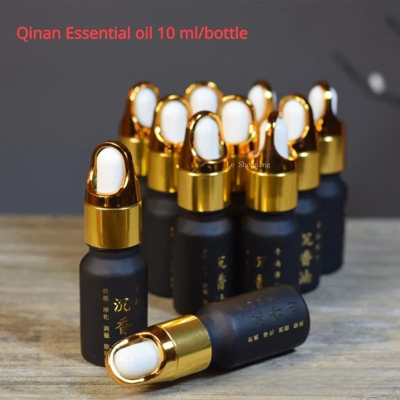 Boule d'huile essentielle de bois d'agar naturel, type paille, encens Kalimantan, perles de bouddha d'intérieur, maison, voiture, arôme durable, 10g