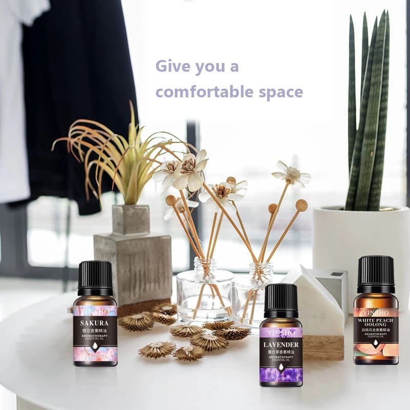 Huile essentielle de 10 ml, parfum floral fruité, aromathérapie, fournitures pour bougies, diffuseur aromatique pour la maison
