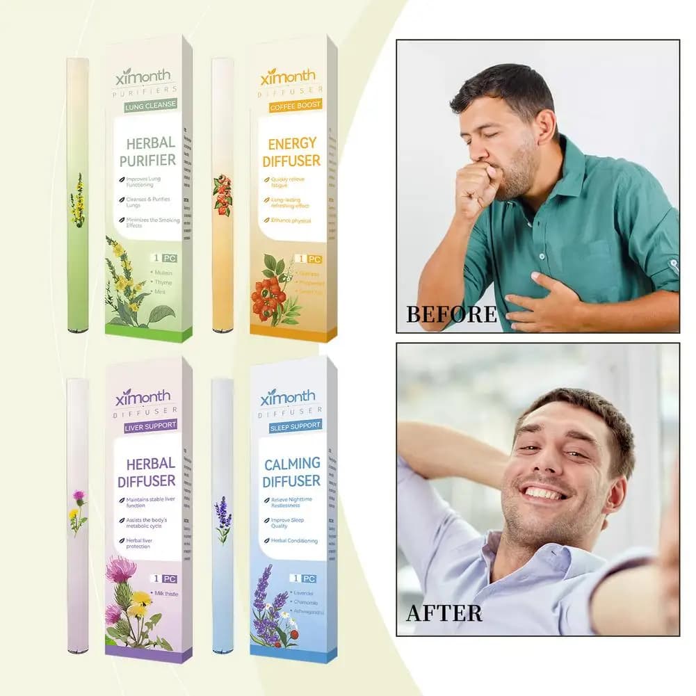 Stylos diffuseurs de stylo désodorisant pour la Relaxation, produits de soins personnels sensoriels pour une respiration claire, repos, nettoyage Nasal
