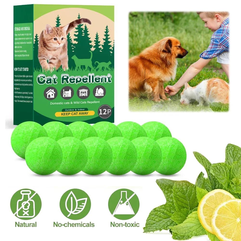 Lot de 12 répulsifs pour chats