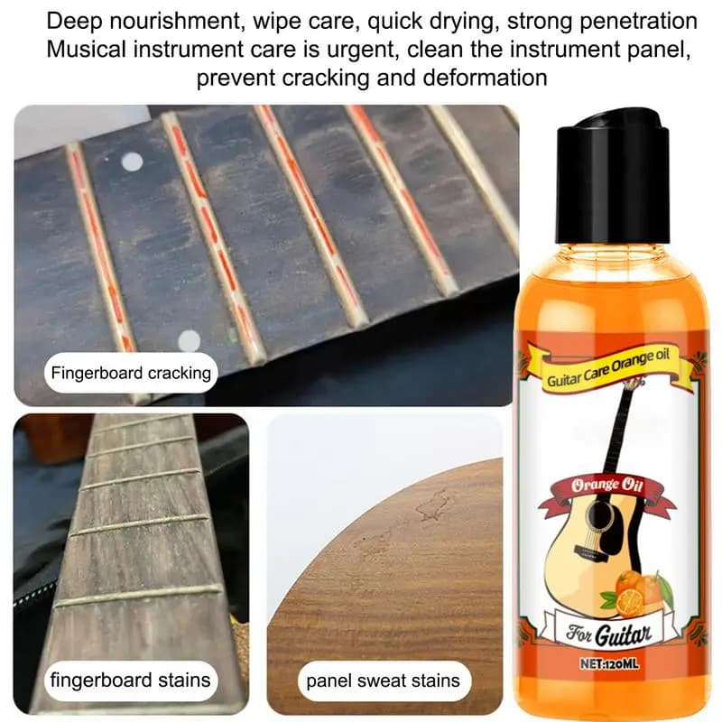 Kit de nettoyage d'huile de soin de guitare