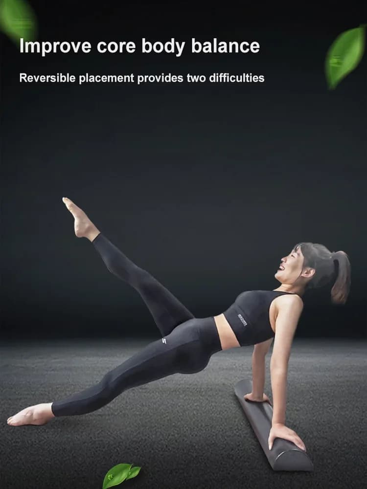 Nouveau rouleau de mousse demi-rond Epp rouleau de mousse Yoga Pilates Fitness gymnase Fitness exercice blocs de Yoga avec Massage Point flottant