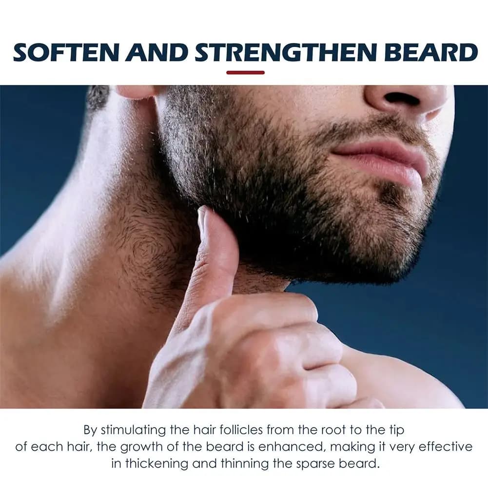 30ml huile de soin de barbe pour hommes croissance