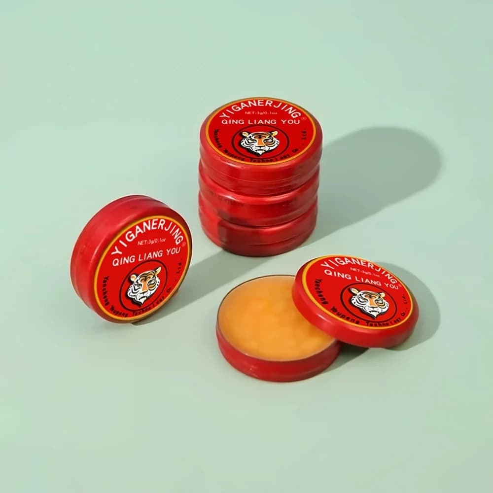 5/10/30 pièces Yiganerjing Qingliangyou huile de baume essentielle de tigre 3g