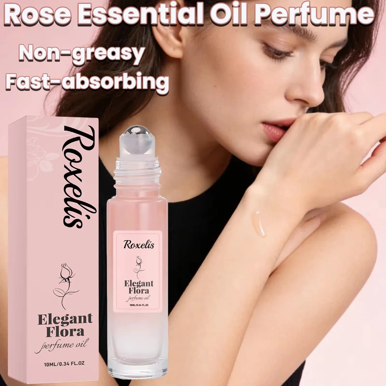 Huile parfumée à la rose de qualité supérieure, parfum botanique naturel pur, longue durée, huile d'aromathérapie de qualité supérieure pour diffuseur, savon, bain et corps, nouveauté