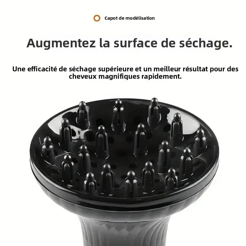 1 pièces sèche-cheveux diffuseur sèche-cheveux couverture Curl Durable résistant à la chaleur bouclés haute qualité cheveux outils de beauté maison voyage Salon