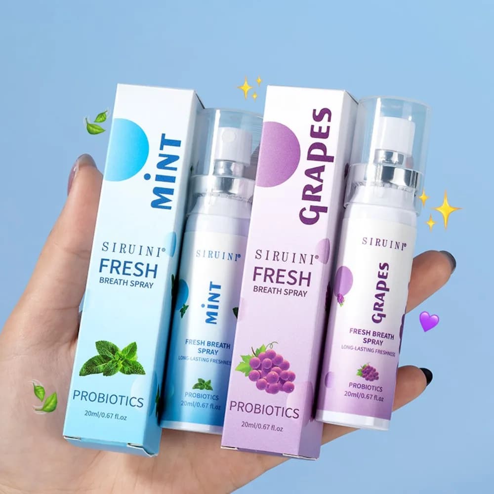 Spray désodorisant pour l'haleine, saveur de Fruit, artefact pour femme et homme, Portable, pour baiser la bouche, Spray de nettoyage, Осajiжитель Для Рта
