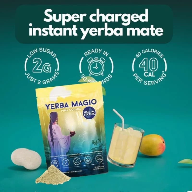 Poudre diététique à base de Yerba Mate, complément nutritionnel quotidien, soulage la fatigue, maintient un état physique stable des animaux de compagnie