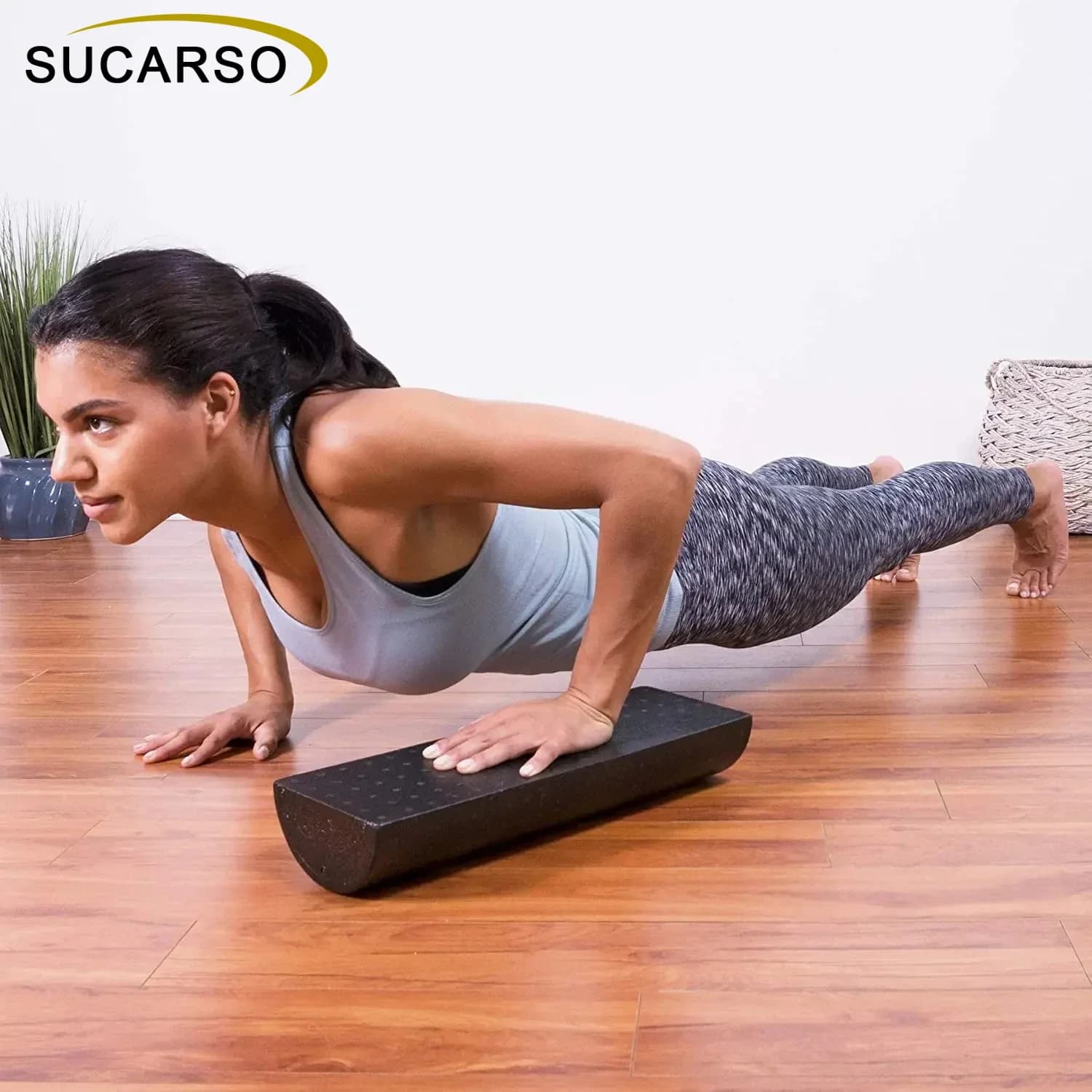 Nouveau rouleau de mousse EPP semi-circulaire pour yoga, pilates, fitness, gym, exercices de fitness, blocs de yoga avec points de massage flottants
