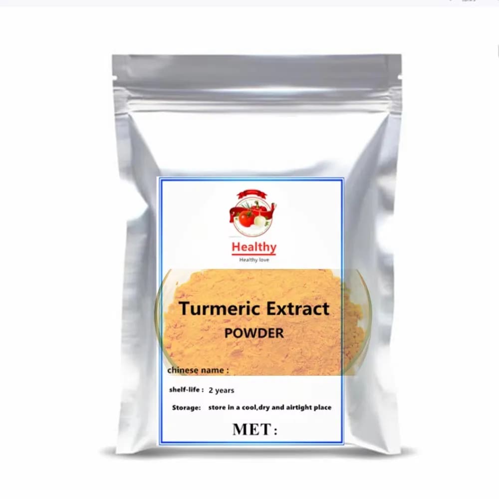 Poudre d'extrait de racine de curcuma biologique – Concentration de curcumine 10:1 pour les soins du corps et du visage – Emballage scellé en usine n° 083 fo