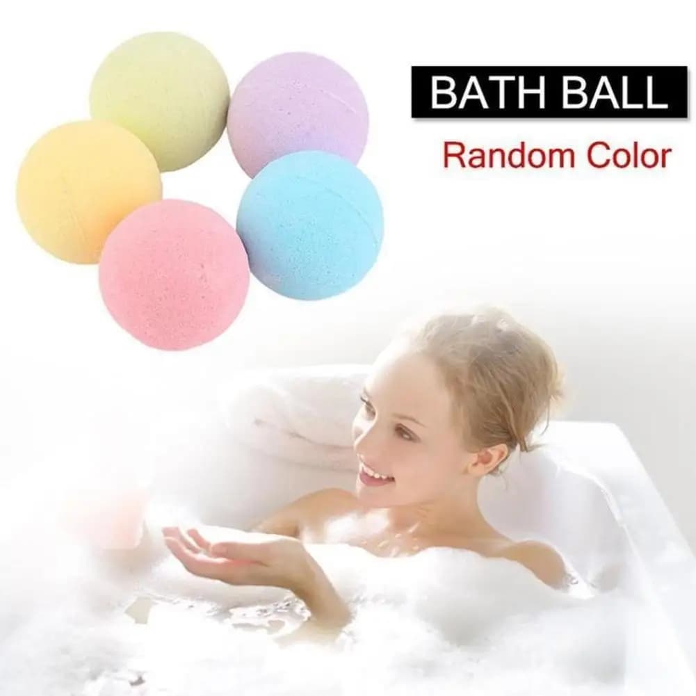 Parfumsaromathérapie bulle petites bombes de bain soulagement du Stress corporel exfoliant hydratant Spa boules de sel remplacement