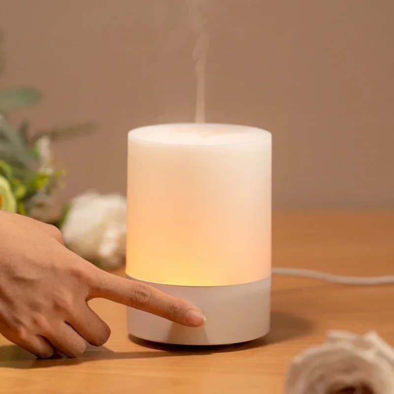 120ML USB humidificateur purificateur Mini arôme diffuseur d'huile essentielle pour maison voiture muet brumisateur diffuseur avec lampe de couleur LED