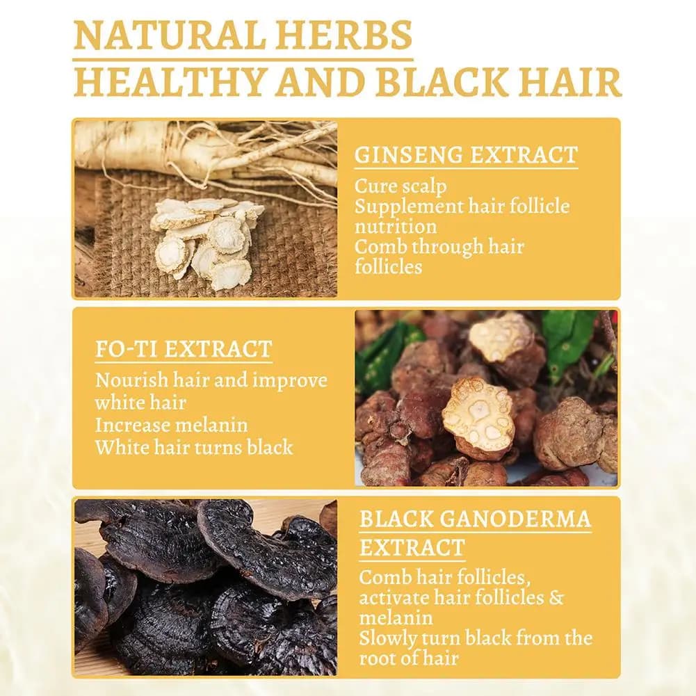 Huile capillaire blanchissante pour cheveux blancs, réparatrice, nourrissante et hydratante, à base de plantes, pour le cuir chevelu, soin capillaire liquide réparateur