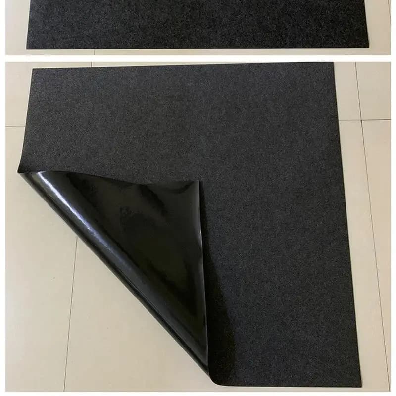 Polymères de protection de sol découpables sous la voiture, déversement d'huile sous la voiture, protection de sol d'allée, tapis lavable absorbant l'huile