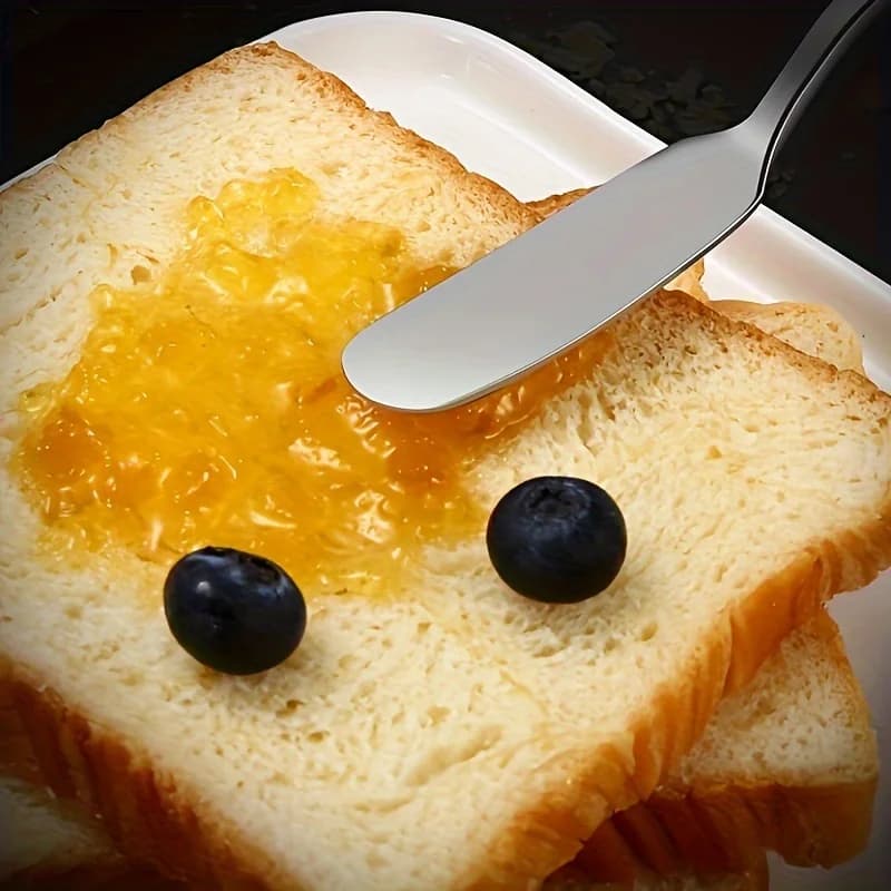 Couteau à beurre multifonctionnel en acier inoxydable, épandeur de fromage, pelle de cuisine, 2 pièces